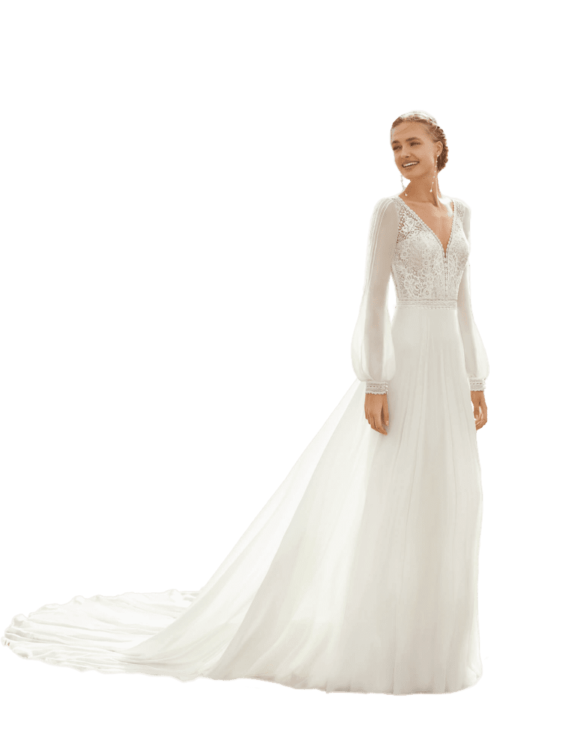 Brautkleid Vintage Boho